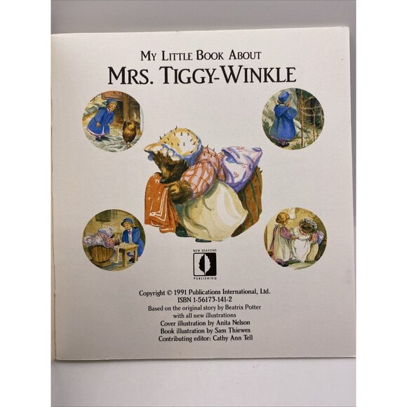 7 My Little Book About Beatrix Potter Picture Books Children’s Vintage 1990s - Picture 10 of 16